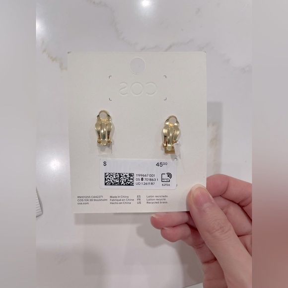 COS Clip-on Earrings - Picture 2 of 2